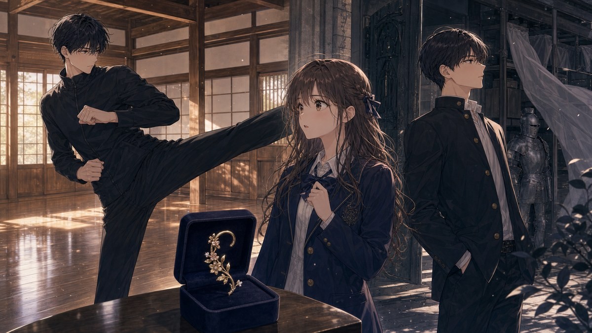 Bite Maker15話あらすじ 秀吉の鍛錬と従者の証とランの正体をまとめた画像