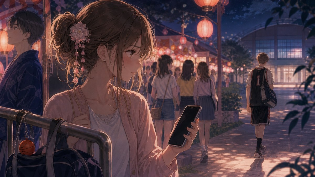 なまいきざかり6巻あらすじ 夏祭りと成瀬からの電話を見つめる由希の画像