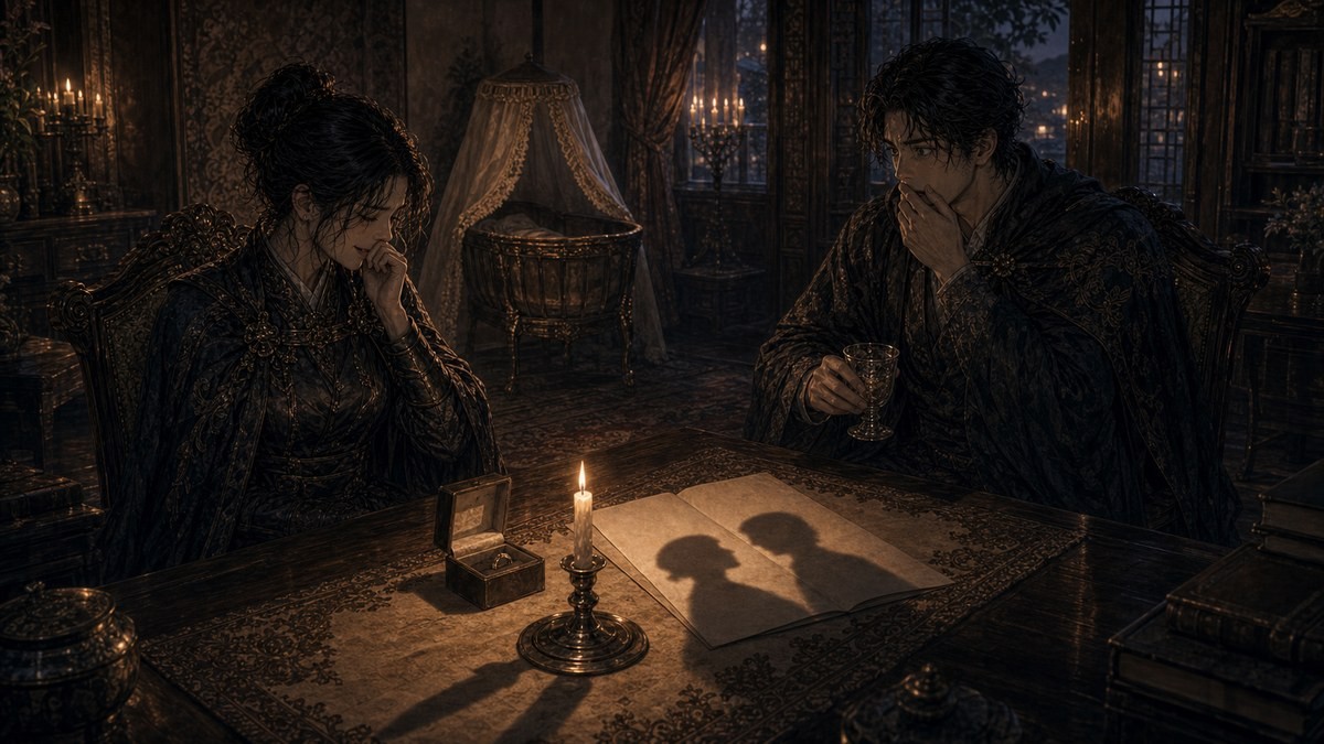 皇帝と女騎士308話309話ネタバレ ポリアナがルクソスの愛を信じられずドナウが驚く場面の画像