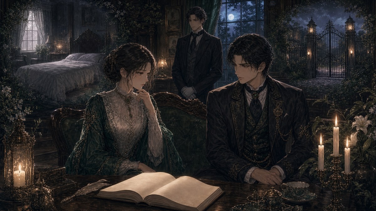緑陰の冠12話ネタバレ ランが原作設定とイルミニティ伯爵家の裏切りを警戒する流れを整理した画像