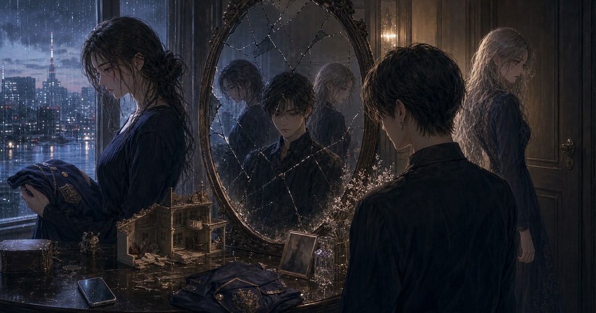 ヒメゴト十九歳の制服8巻 最終巻の秘密と自己受容を象徴するイメージ