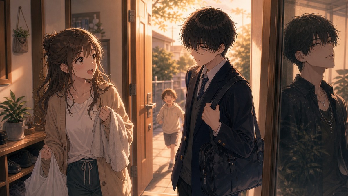 派手女子と地味男子の本当の顔が真逆だった ホリミヤあらすじ要約画像