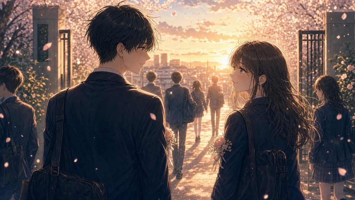 ホリミヤの結末 堀と宮村の卒業とその後を表すハッピーエンド画像