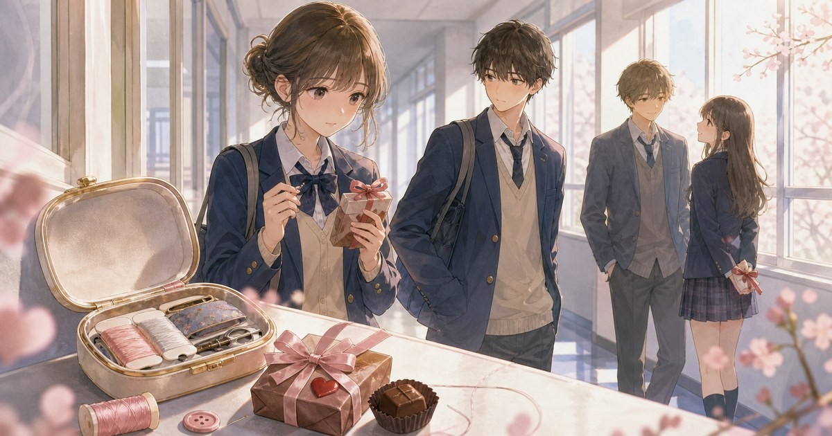 ホリミヤ15巻 バレンタインと石川吉川の距離感を表したアイキャッチ画像
