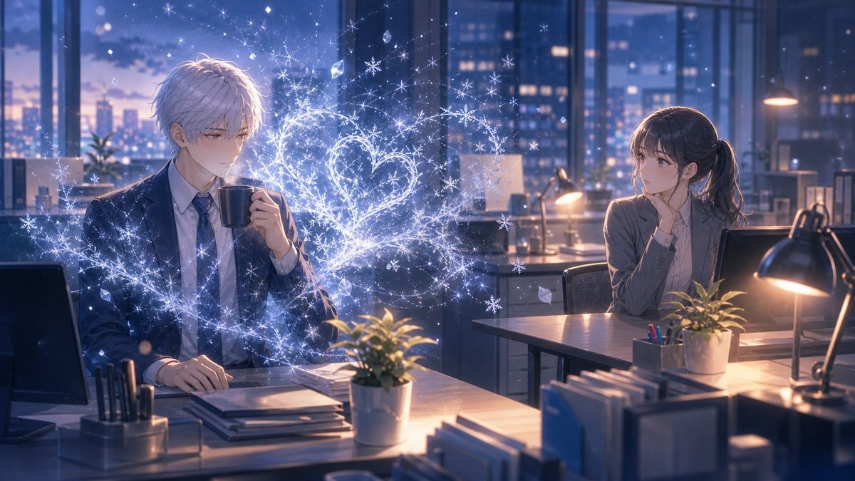 好きすぎて想いが雪になる あらすじを表す氷室くんと冬月さんの要約画像