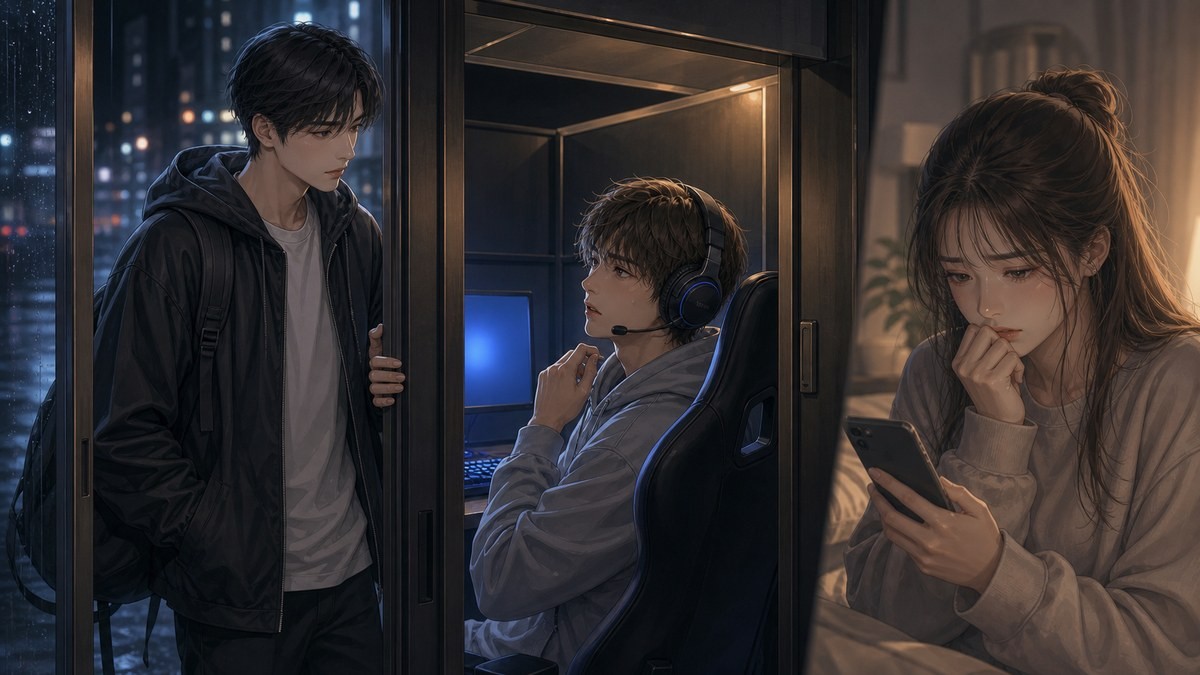 山田くんとLv999の恋をする108話あらすじ ネカフェのごぼうと茜の誤解をまとめた画像