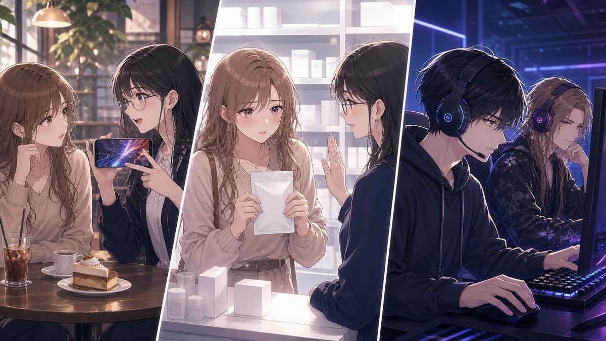 山田くんとLv999の恋をする107話 ネタバレ 茜がゲーム動画を見るため酔い止めを考えるイメージ