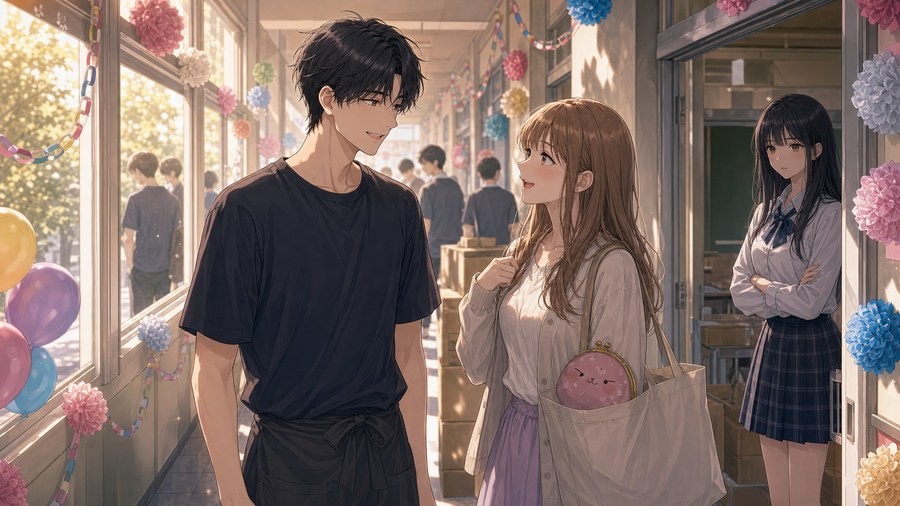 山田くんとLv999の恋をする22話感想考察 山田の笑顔と茜のときめき椿の不穏な視線をまとめた画像