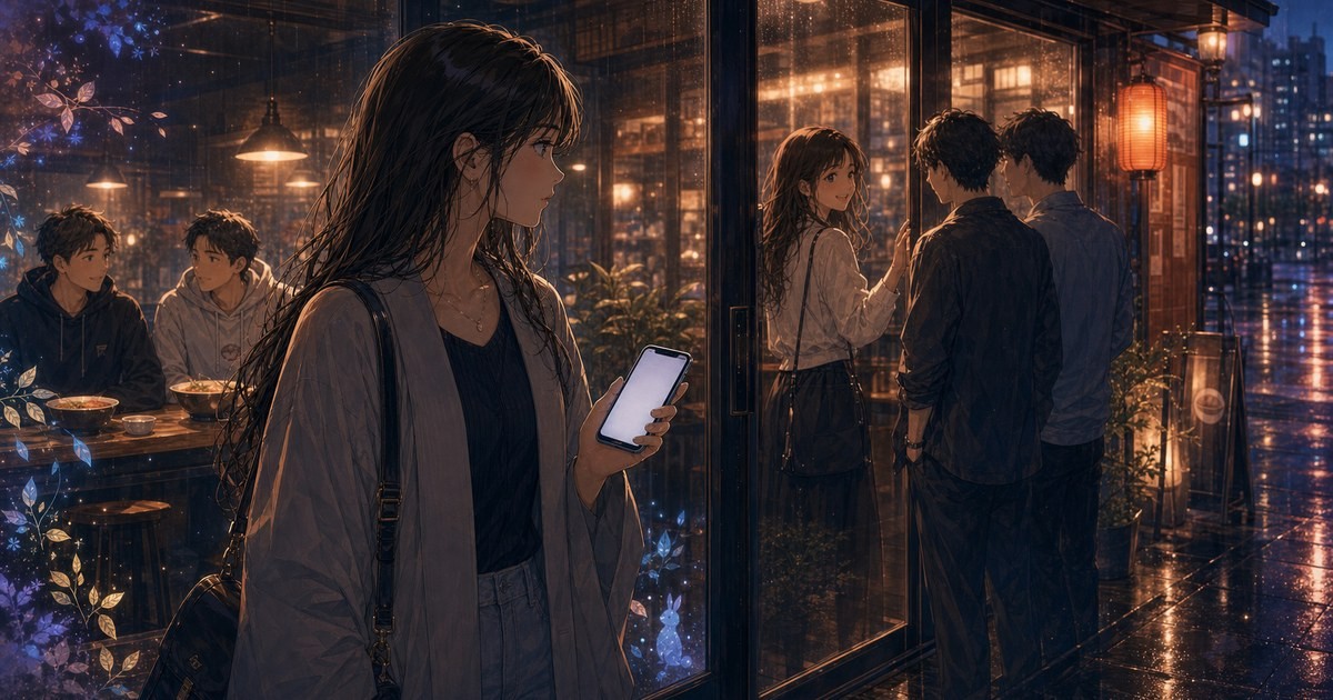 山田くんとLv999の恋をする49話 茜がレンと出会う雨の夜のアイキャッチ画像