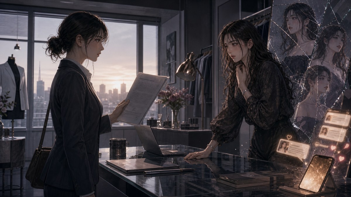 醜い私があなたになるまで5話 夢子がAYAと対峙しSNSの形勢が変わる要約画像