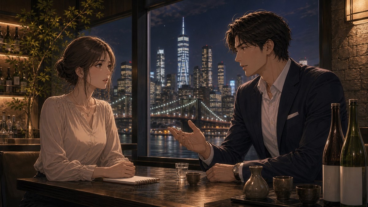 酒と恋には酔って然るべき5巻あらすじ 伊達からニューヨークでの生活を提案される松子の画像
