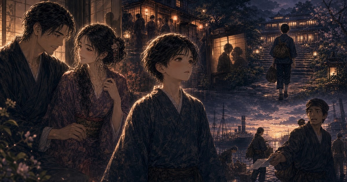 声なきものの唄103話 瀬島の少年時代と家族の影を描いたアイキャッチ