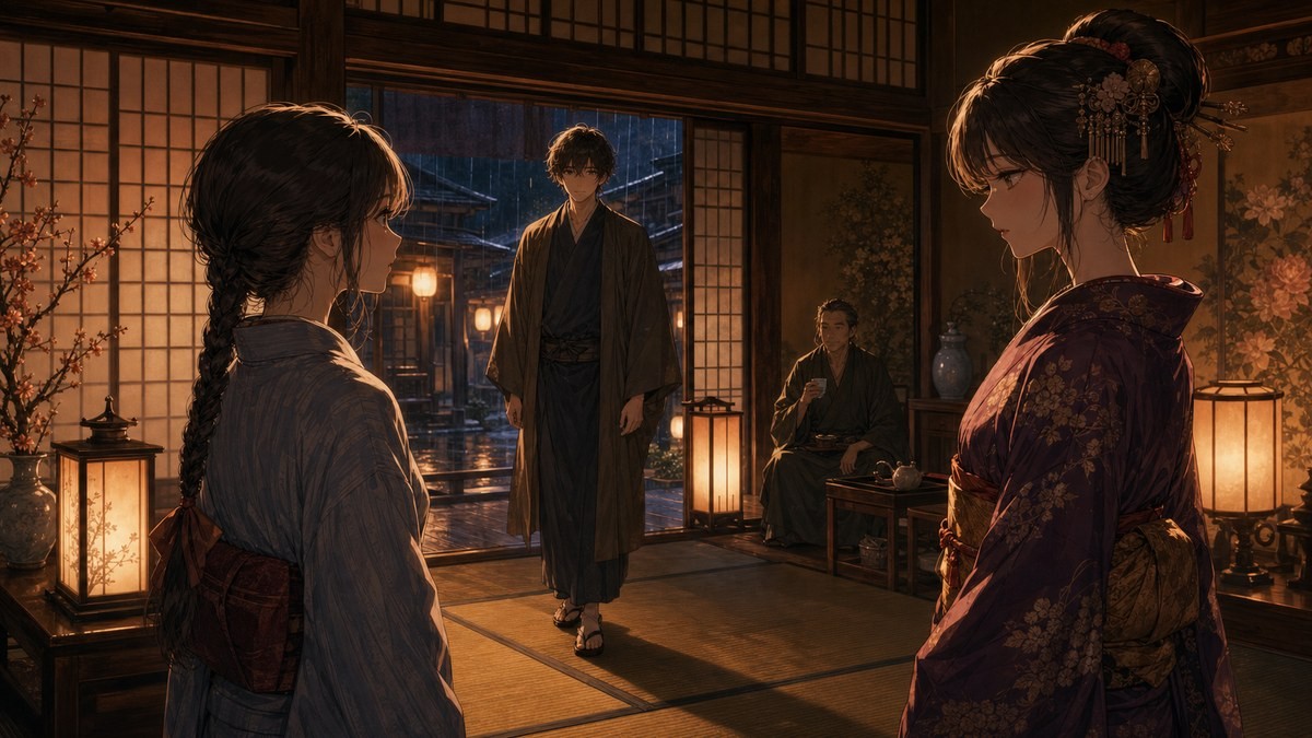 声なきものの唄31話感想考察 マァ坊とチヌの再会と清香の嫉妬を表した画像