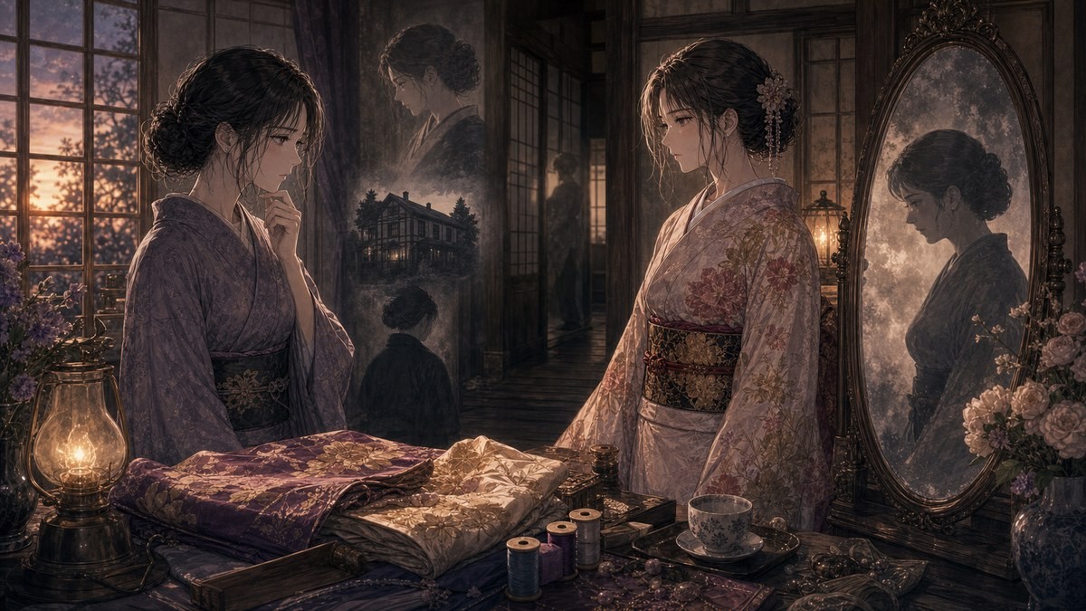 声なきものの唄45話感想考察 百々子の嫉妬とおチカの健気さを象徴する画像