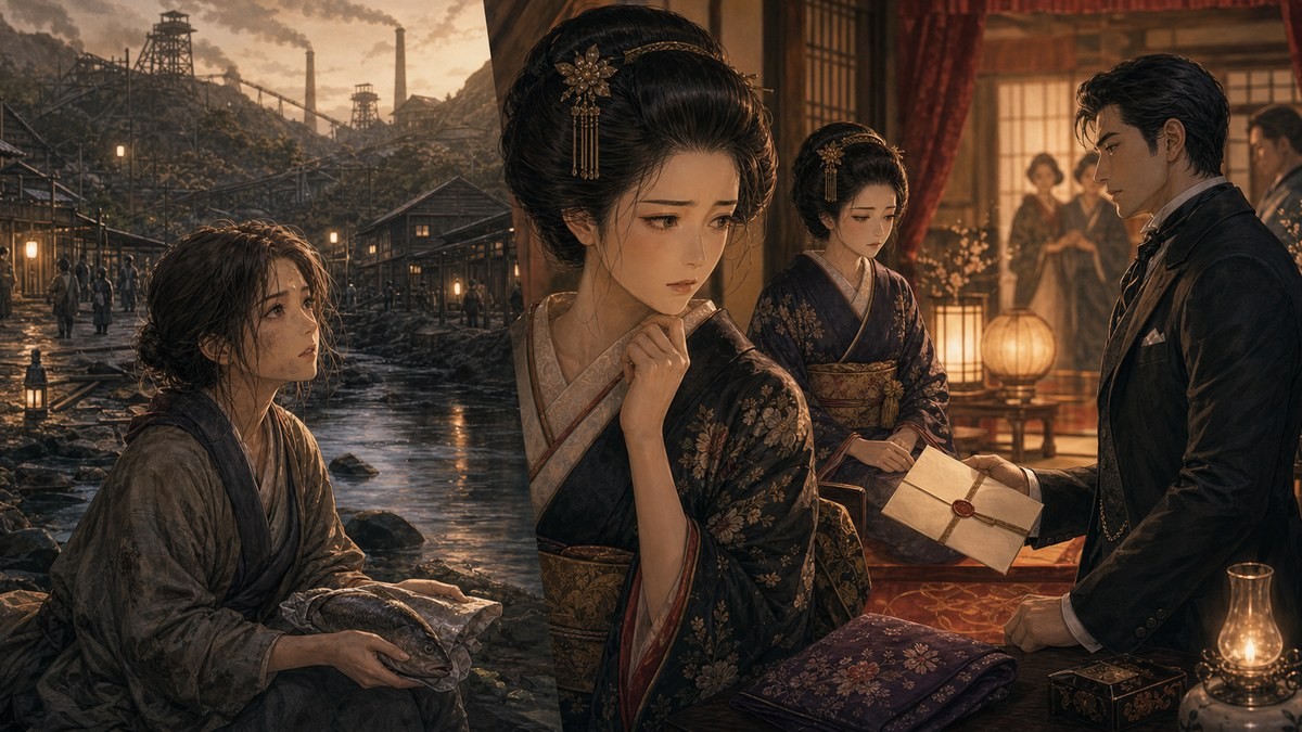 声なきものの唄56話 あらすじ サヨリとチヌと若水の動きをまとめたイメージ