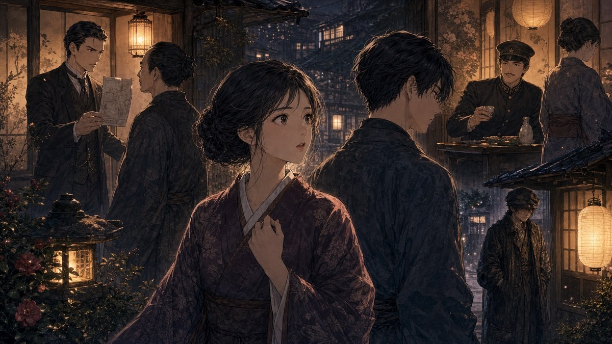 声なきものの唄57話 ネタバレ 若水の離縁計画とチヌ栄太の急な接近のイメージ