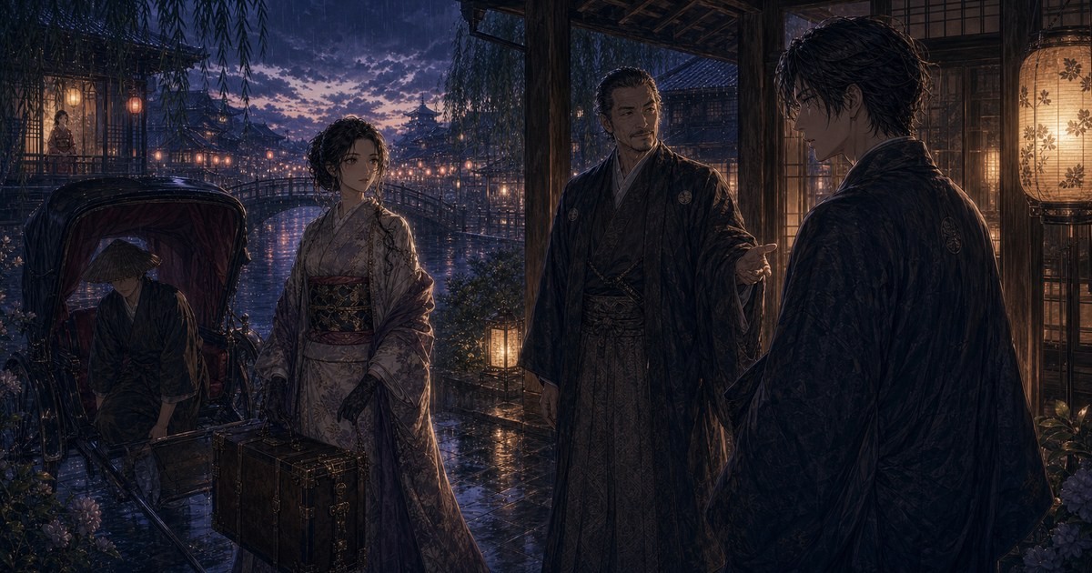 声なきものの唄68話 たまき登場と公三郎への縁談を描いたアイキャッチ画像