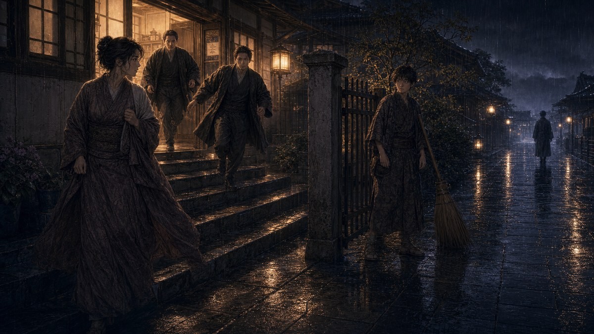 声なきものの唄70話ネタバレ チヌの危機を滋と公三郎たちが救う場面を表す画像