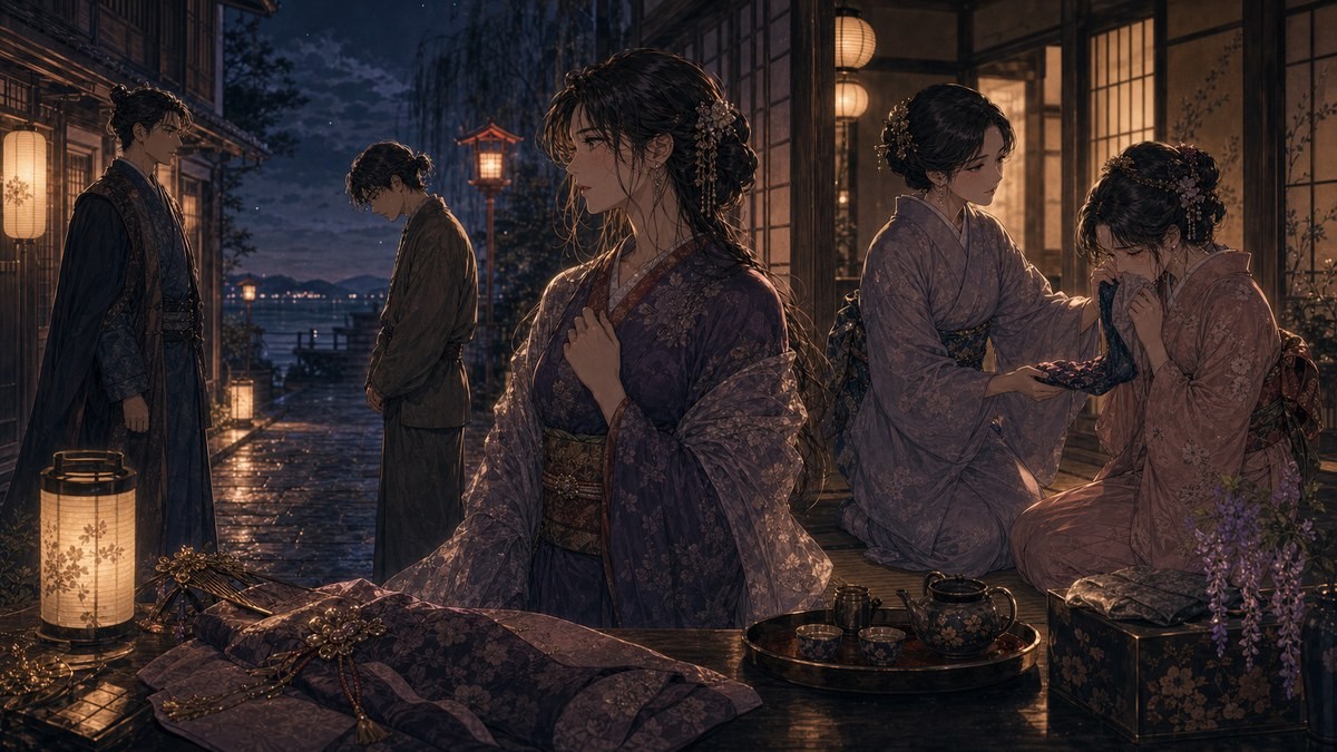声なきものの唄72話あらすじ 巴と徳次のすれ違いと染花に助けられる美緒をまとめた画像