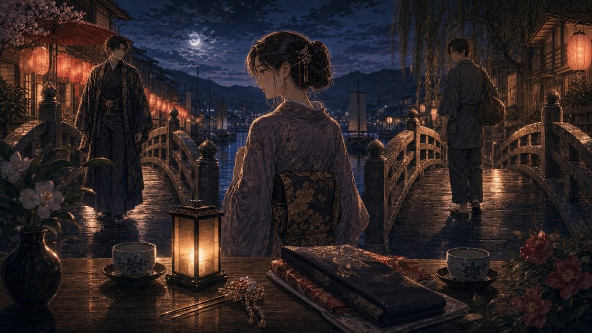 声なきものの唄72話感想考察 巴の恋心と徳次への情と身分差を象徴する画像