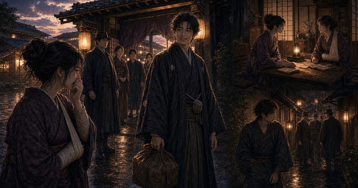 声なきものの唄75話 栄太の徴兵による別れとチヌとたまきの共同生活を描いたアイキャッチ画像