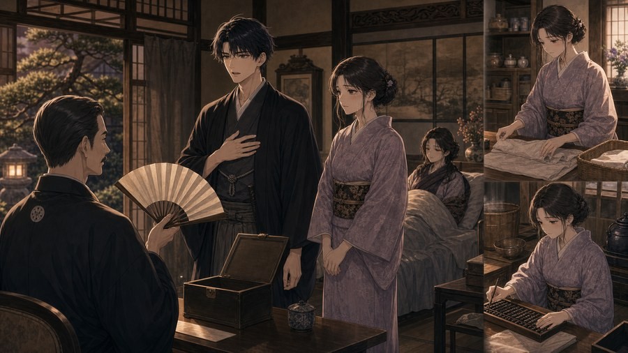 声なきものの唄86話ネタバレ 公三郎の正式な妻への覚悟とチヌの花嫁修業をまとめた画像