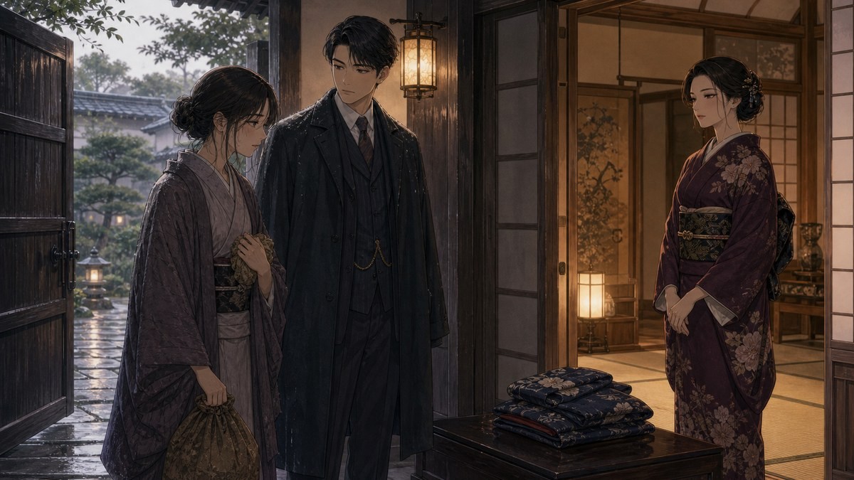 声なきものの唄88話あらすじ チヌの帰宅と無表情のサヨリと公三郎への接近を表す要約画像