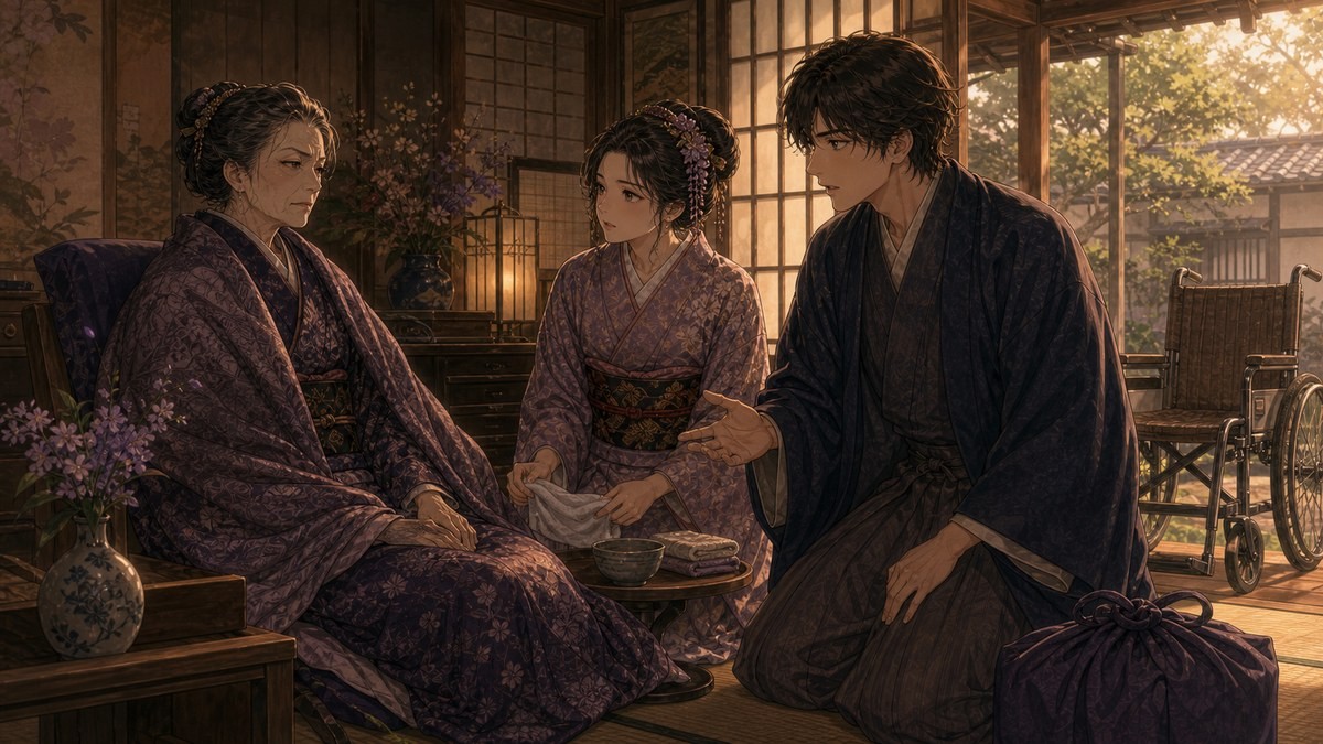 声なきものの唄95話あらすじ チヌが晴子の世話を任され公三郎が負担軽減を願う画像