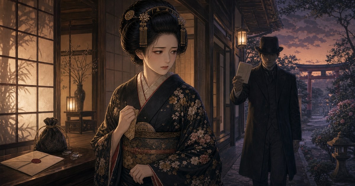 声なきものの唄97話 沼尻の偽造手紙による脅迫を描いたイメージ