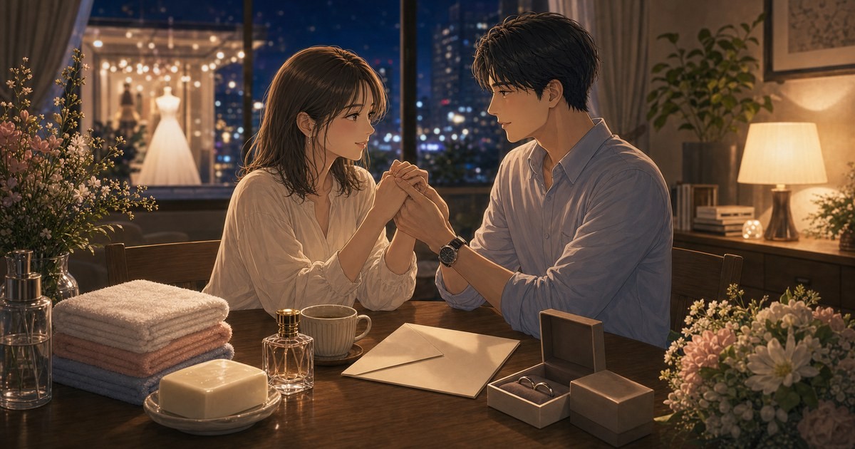 あせとせっけん10巻 麻子と香太郎が本音を分かち合い結婚へ進むアイキャッチ画像