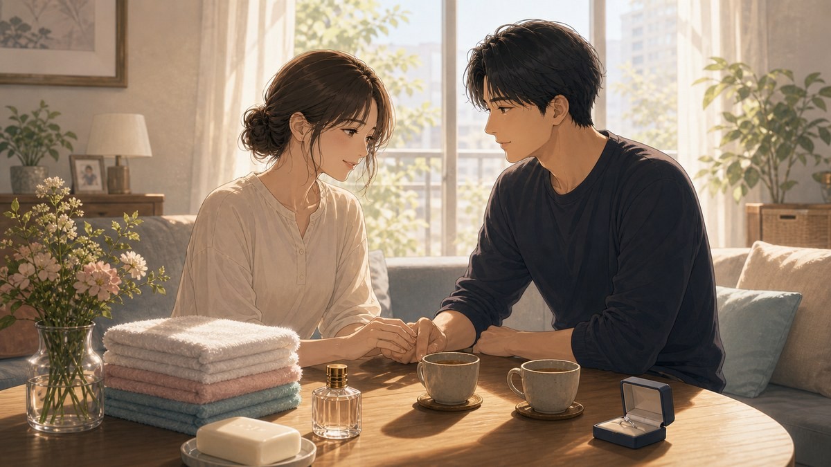 あせとせっけん10巻あらすじ 麻子が本音を話し香太郎との絆が深まり結婚を決める要約画像