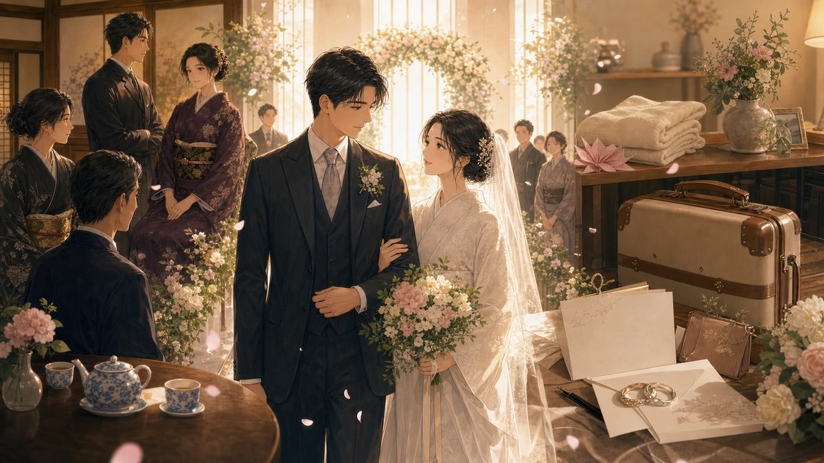 あせとせっけん11巻ネタバレ 結婚式の準備と式本番と夫婦の未来をまとめた要約画像