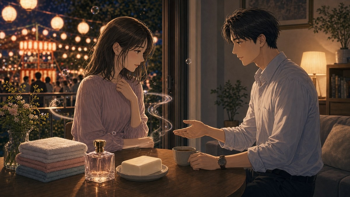 あせとせっけん9巻ネタバレ 夏祭りでの再会と過去の傷を越えて麻子と香太郎が向き合う要約画像