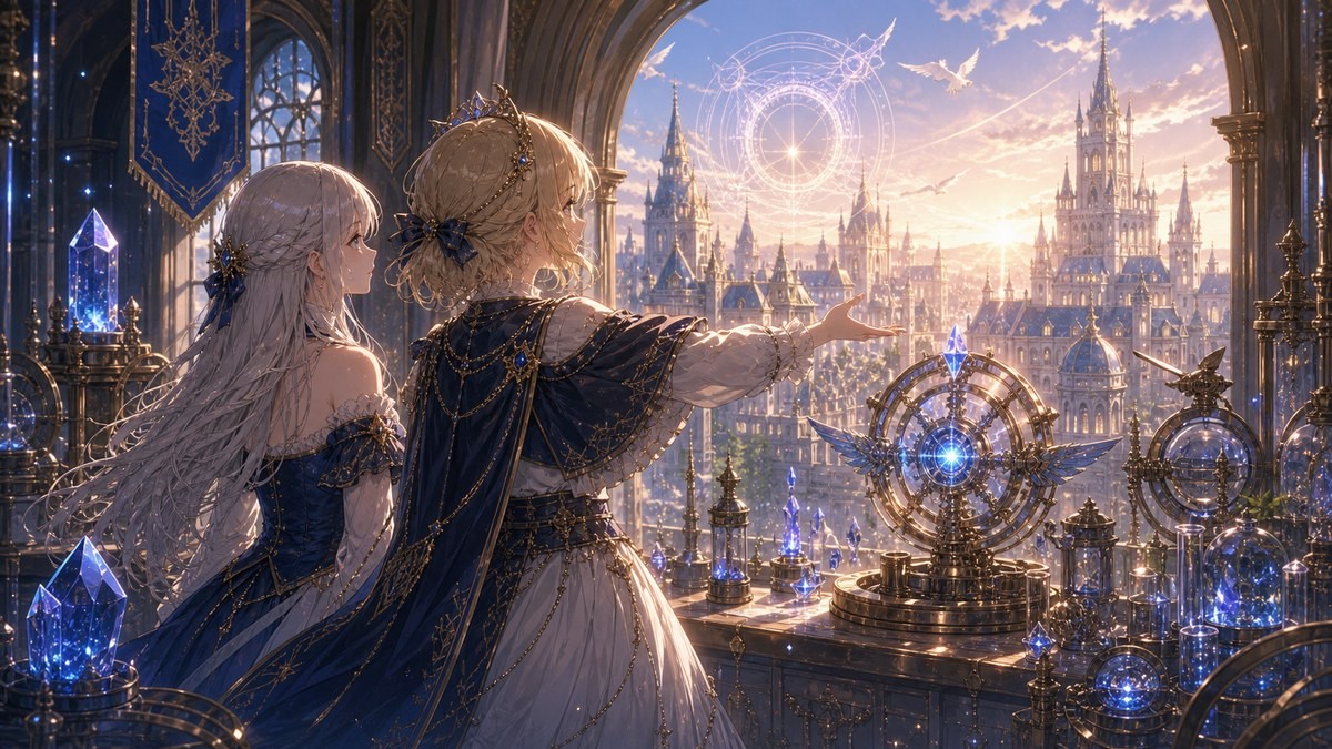 転生王女と天才令嬢の魔法革命 作品概要 魔学と王国ファンタジー