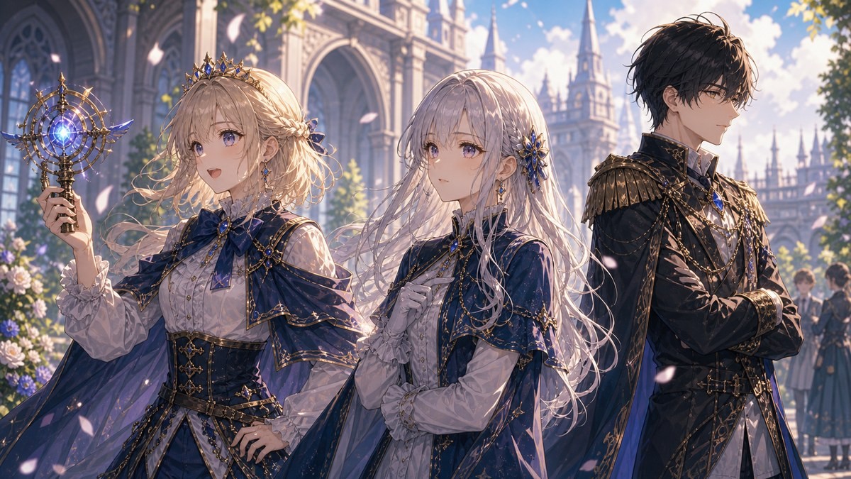 転生王女と天才令嬢の魔法革命 主要登場人物 アニスフィア ユフィリア アルガルド