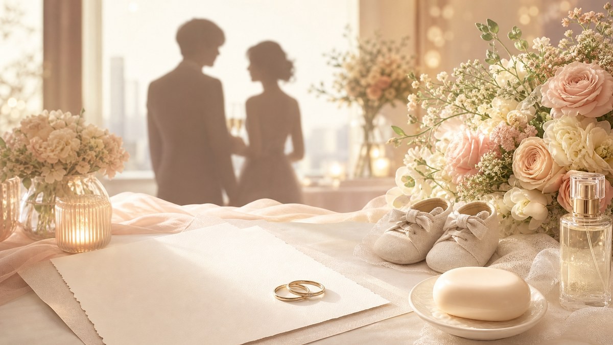 あせとせっけん最終回の結婚と新しい家族を表した結末要約画像