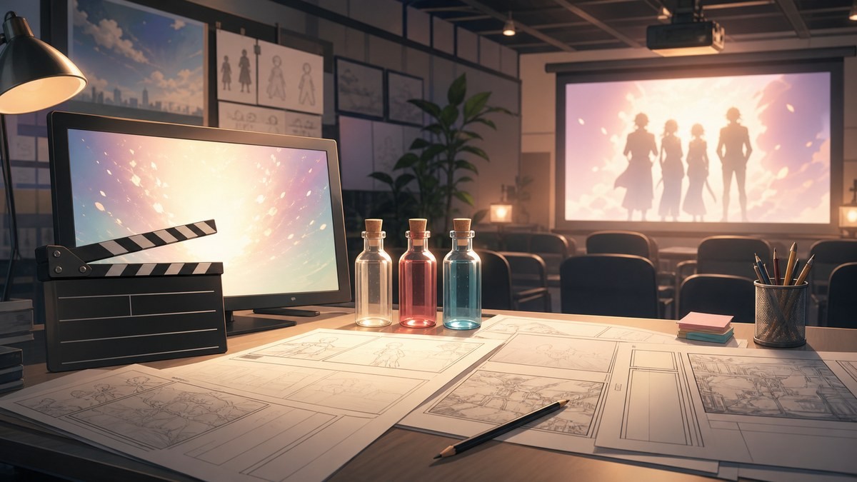 性別モナリザの君へ TVアニメ化決定 シャフト制作とキャスト発表予定を表す要約画像