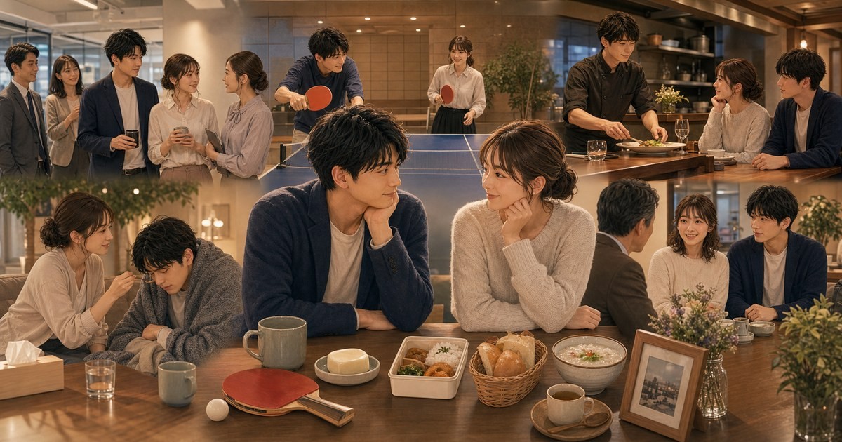 あせとせっけん2巻 社員旅行と看病と家族への報告と弟桂太の見極めをまとめたアイキャッチ画像