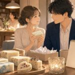 あせとせっけん7巻 同棲後の安心と家族の歓迎と1周年記念石けんを象徴するアイキャッチ画像