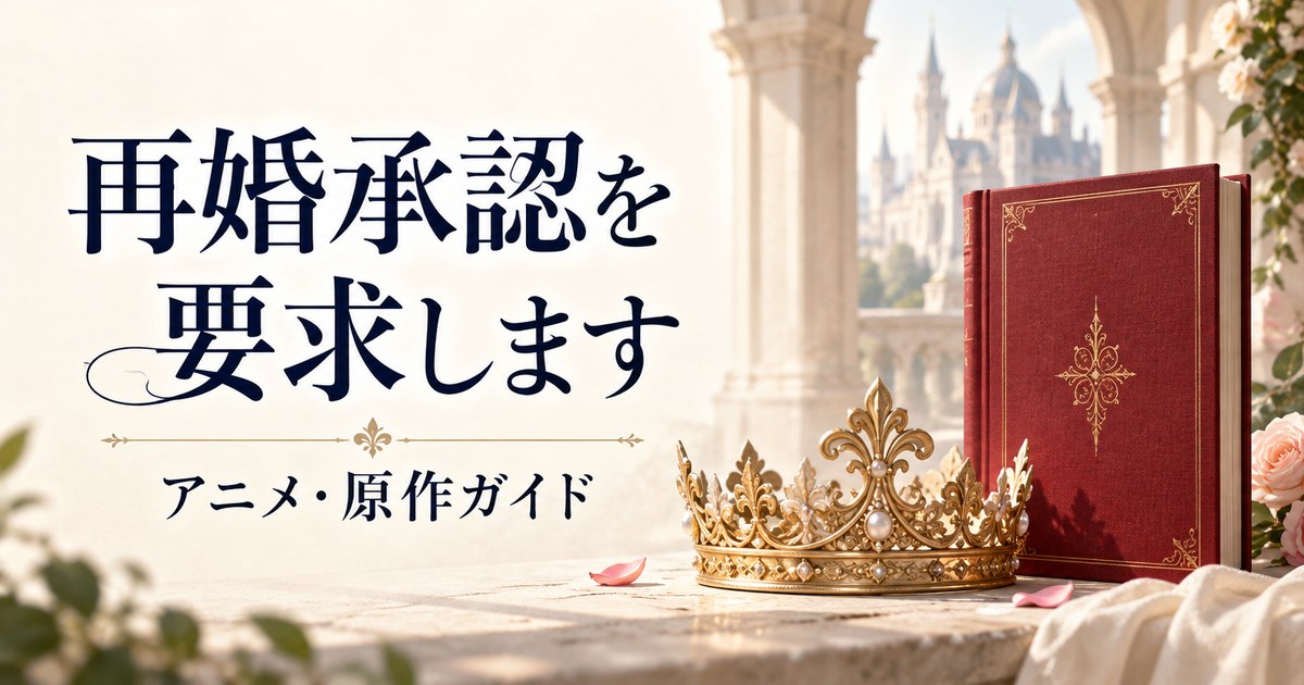 再婚承認を要求します アニメ・原作ガイド